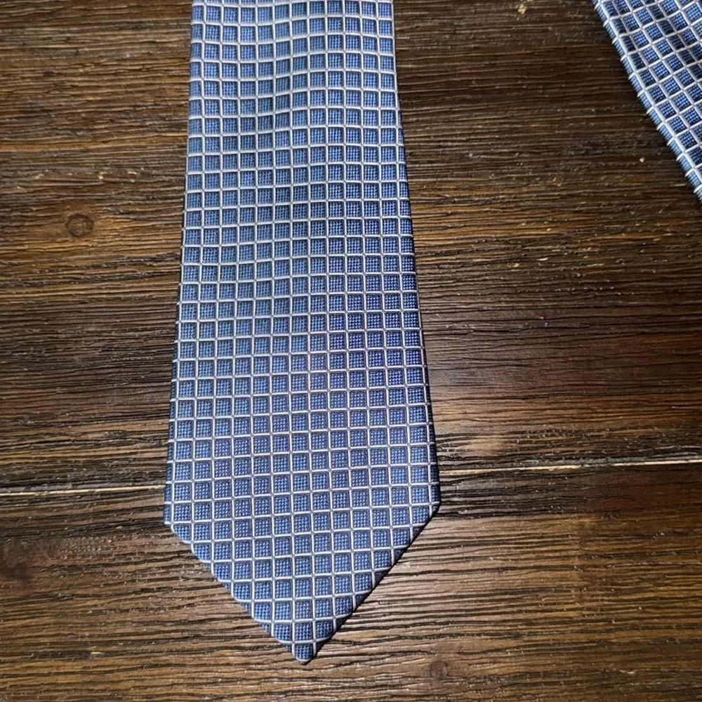 Blue Ralph Lauren Silk Tie